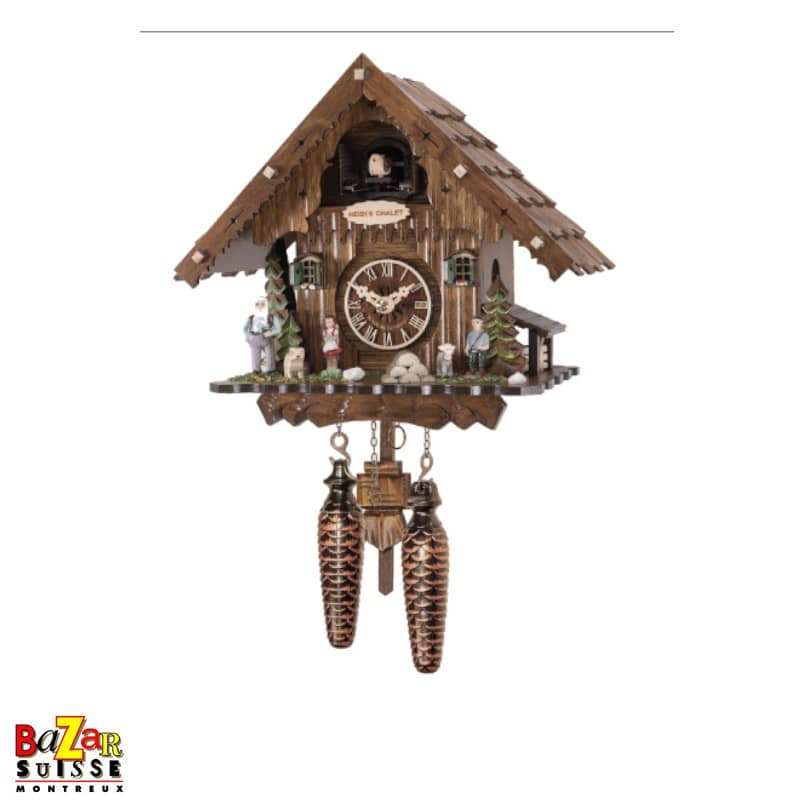 Quarz-Kuckucksuhr – Heidi-Haus