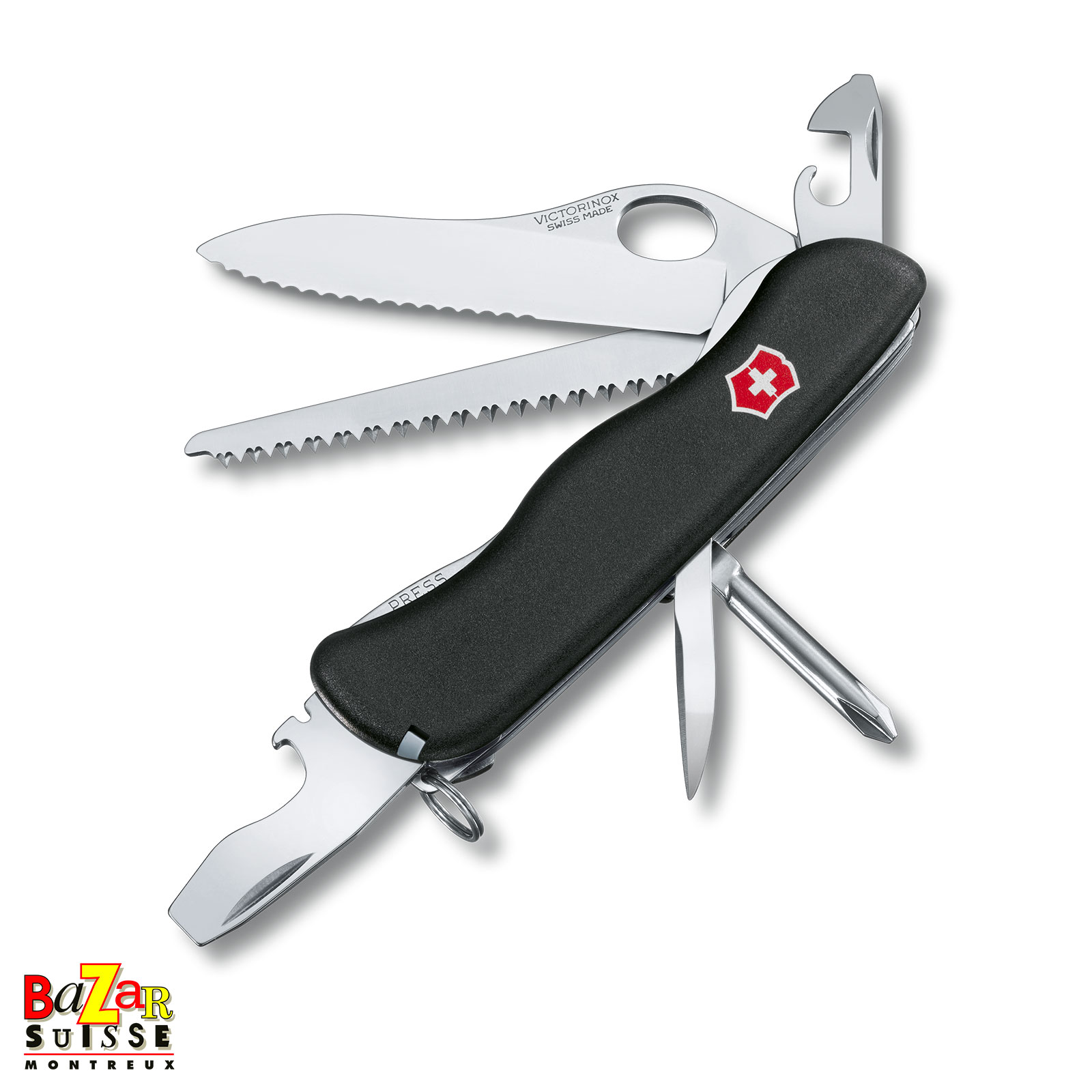 Couteau suisse Trailmaster - noir - Victorinox