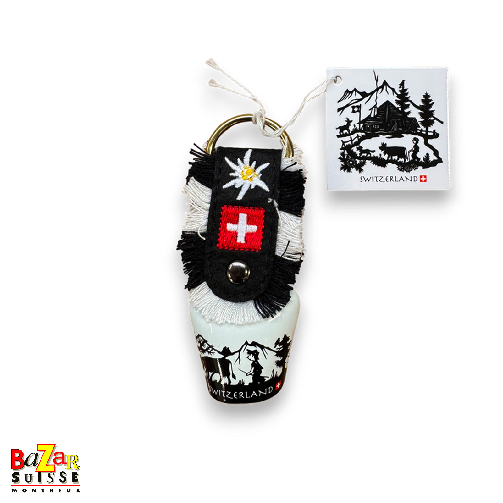 White Poya bell - 7.5 cm