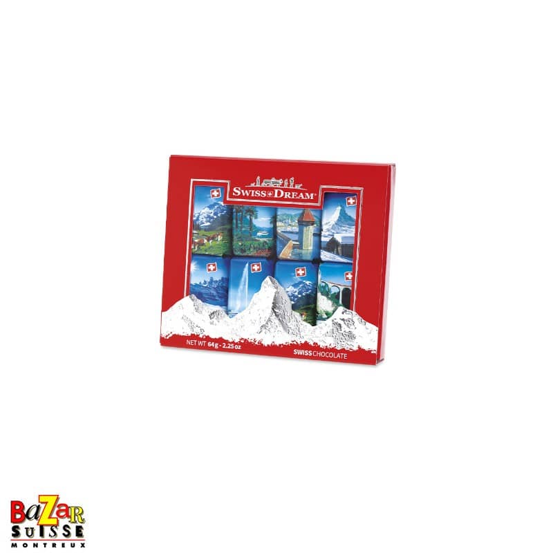 Swiss Dream Souvenirschachtel – 16 Napolitains