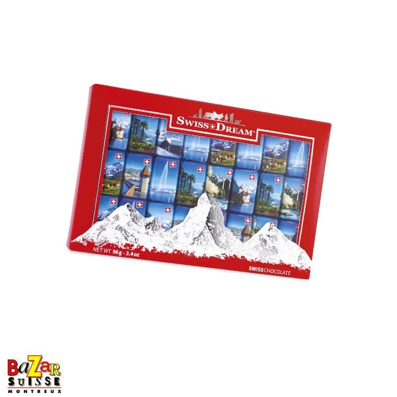Étui touristique Swiss Dream – 24 napolitains