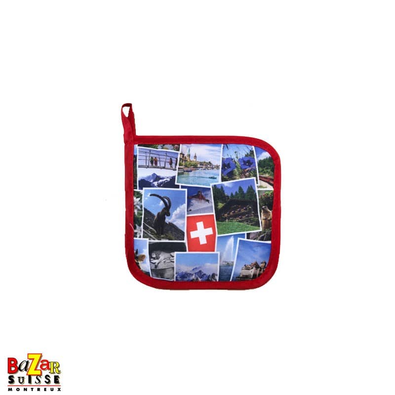 Potholder with assorted photos