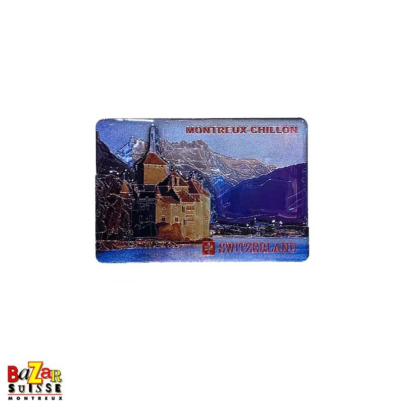 Decorative fridge magnet – Montreux/Chillon