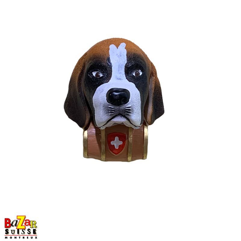 Decorative fridge magnet – St. Bernard dog