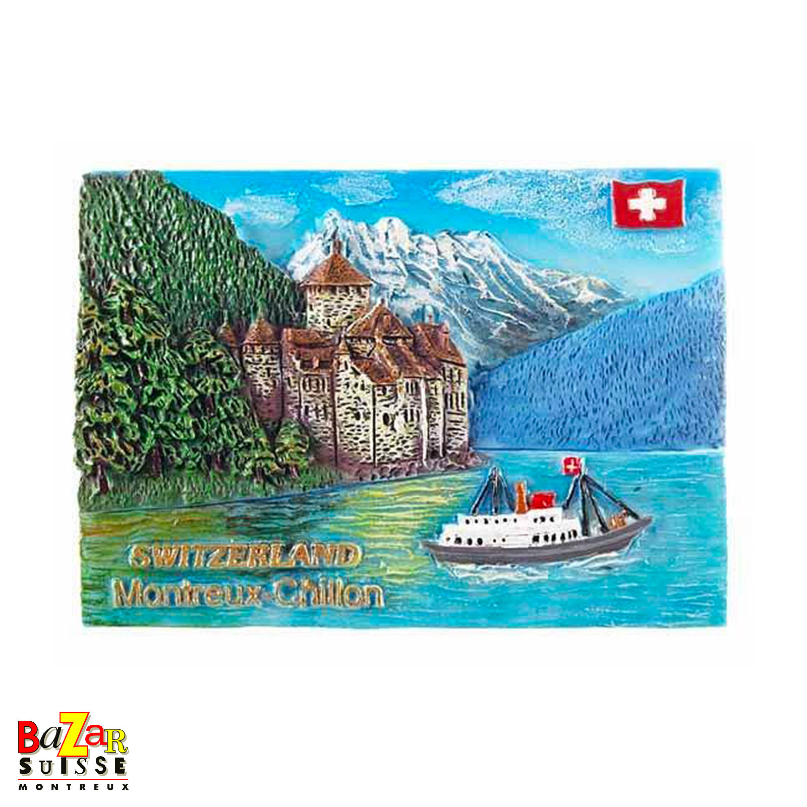 Magnete Montreux/Chillon - castello e battello