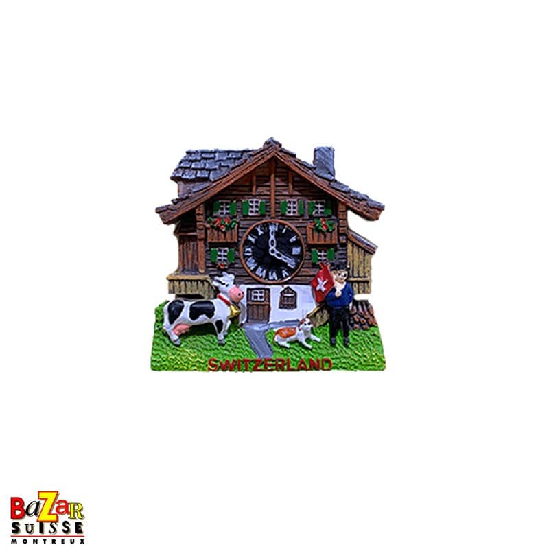 Decorative fridge magnet – chalet