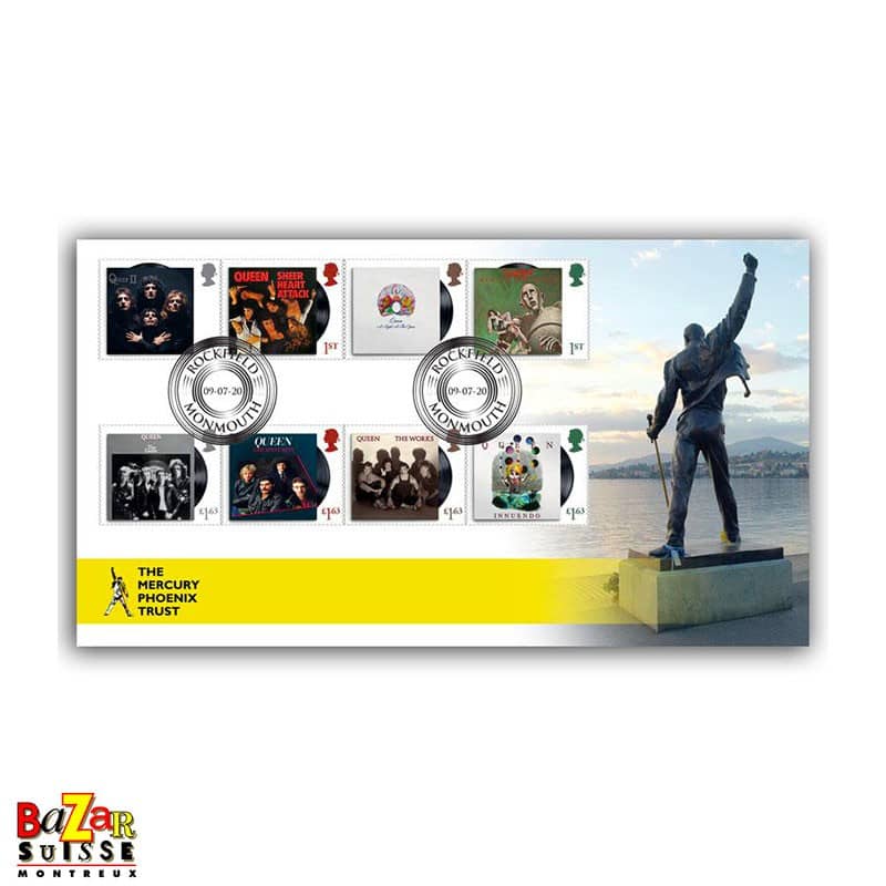 Timbres – enveloppe Premier Jour A Tribute to Queen
