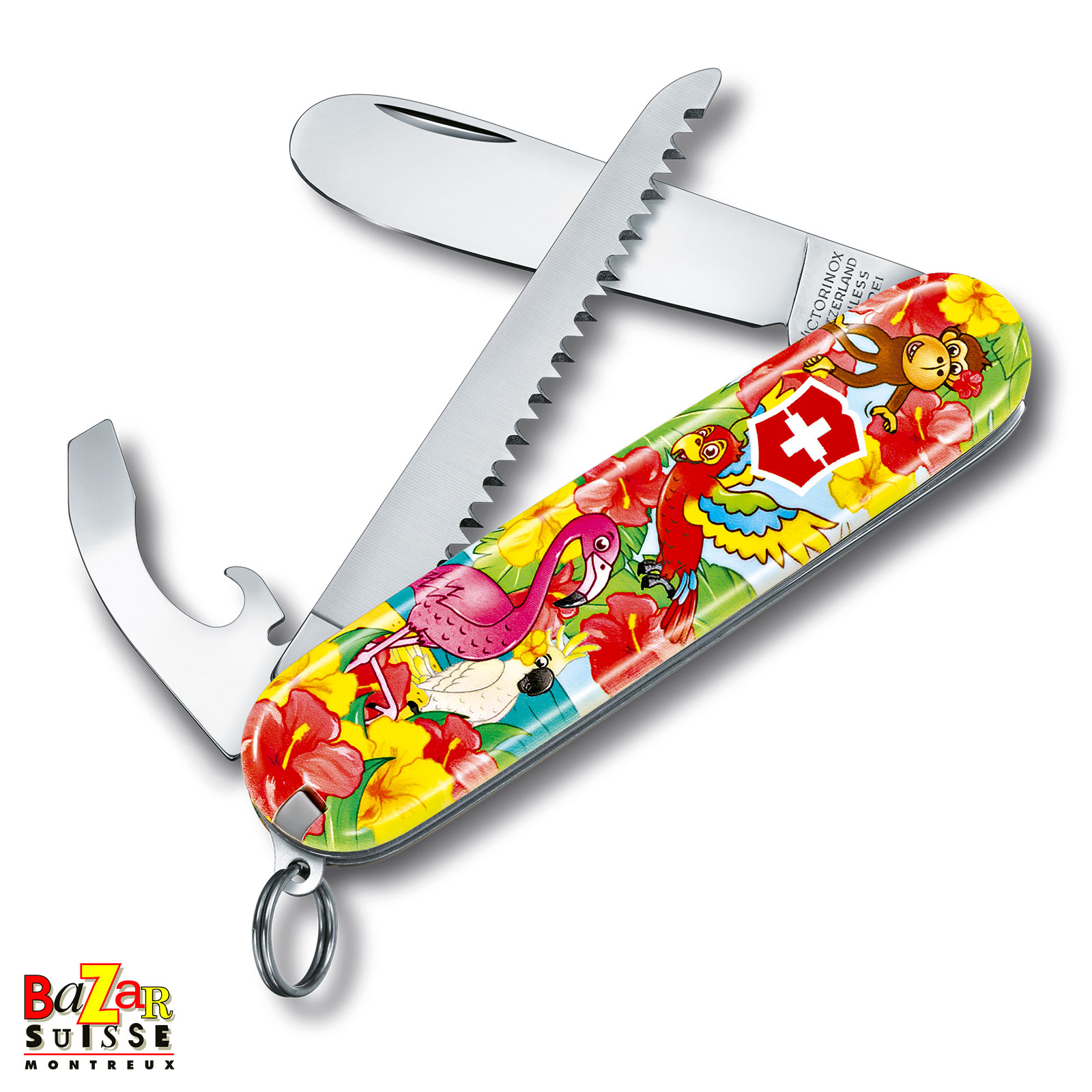My First Victorinox children’s knife set - parrot