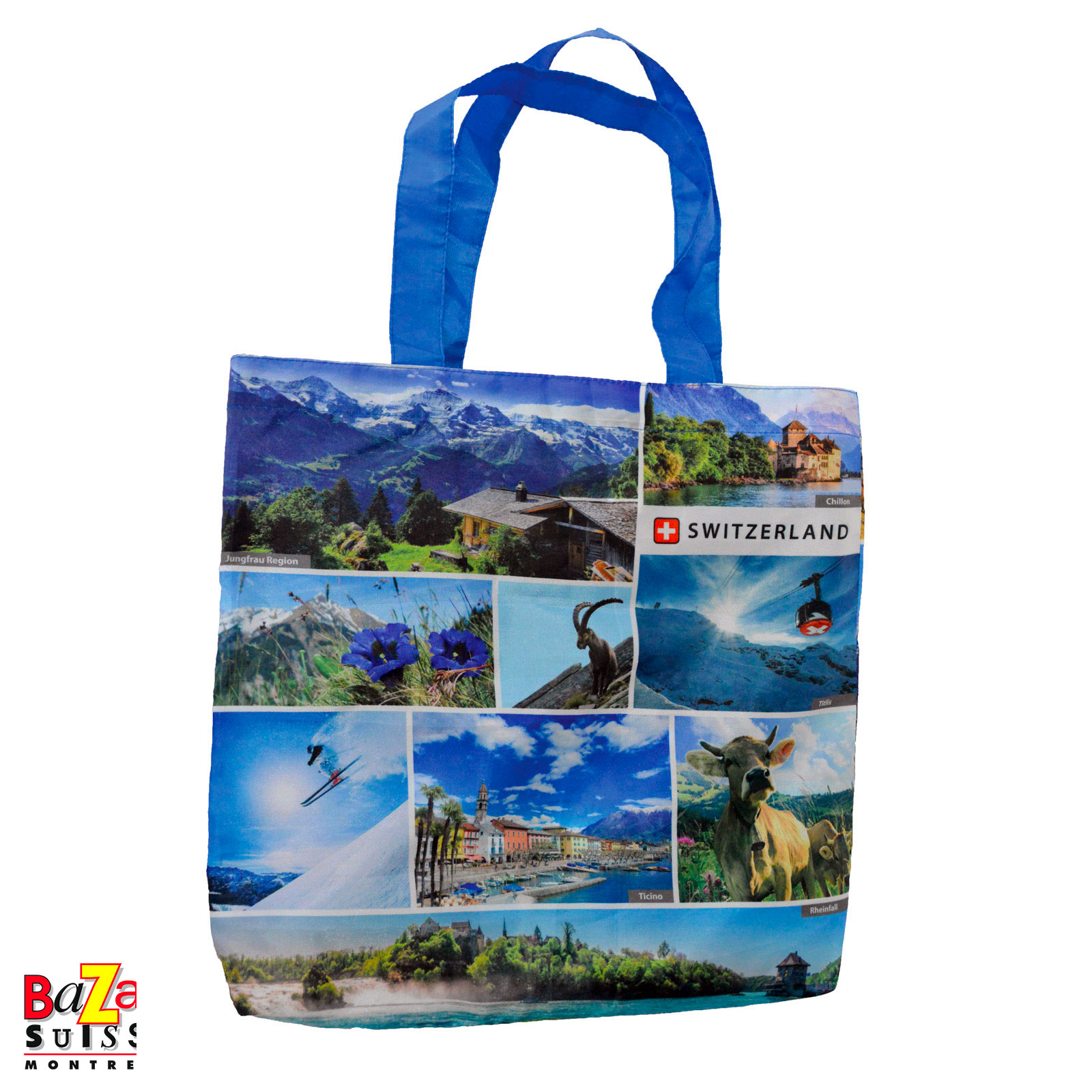 Sac pliable - paysages suisses