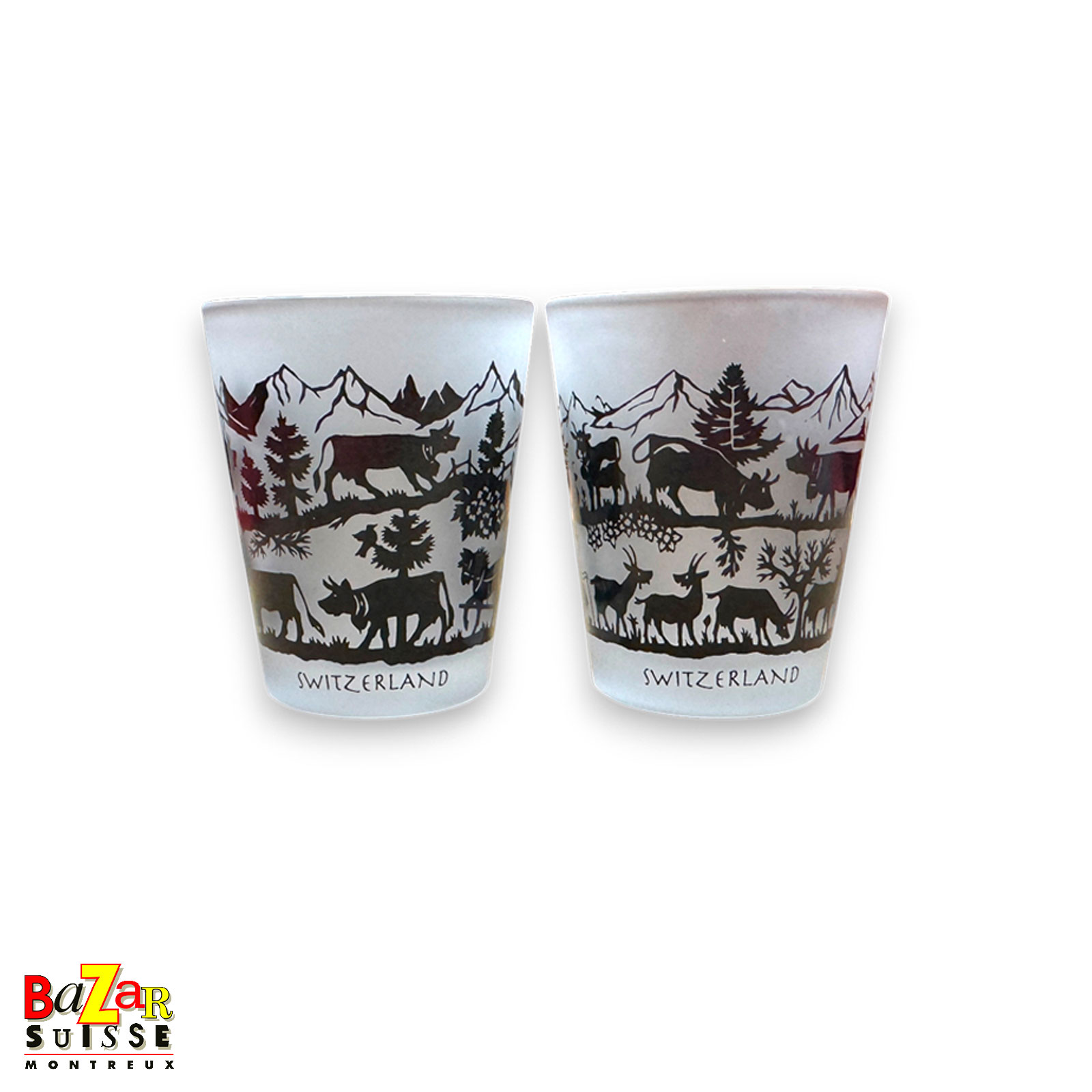 Poya shot glass - frosted effect