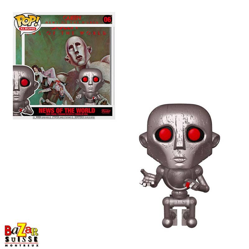 Statuetta QUEEN FUNKO Pop! Rock News of the World