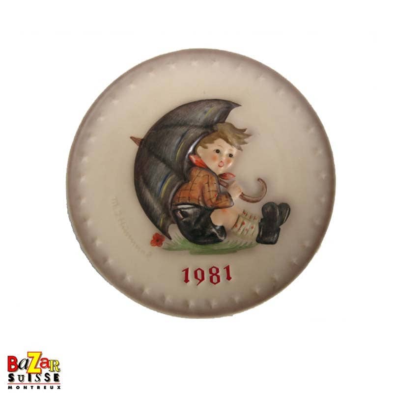 Assiette Hummel 1981