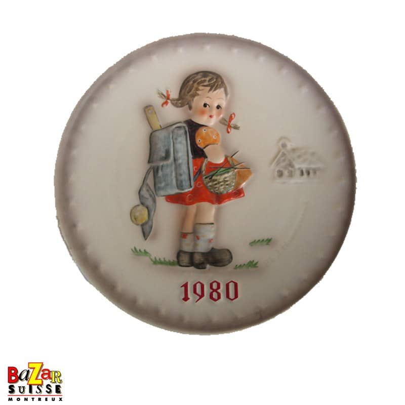 Assiette Hummel 1980