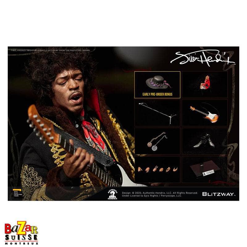 Jimi Hendrix – bewegliche Actionfigur
