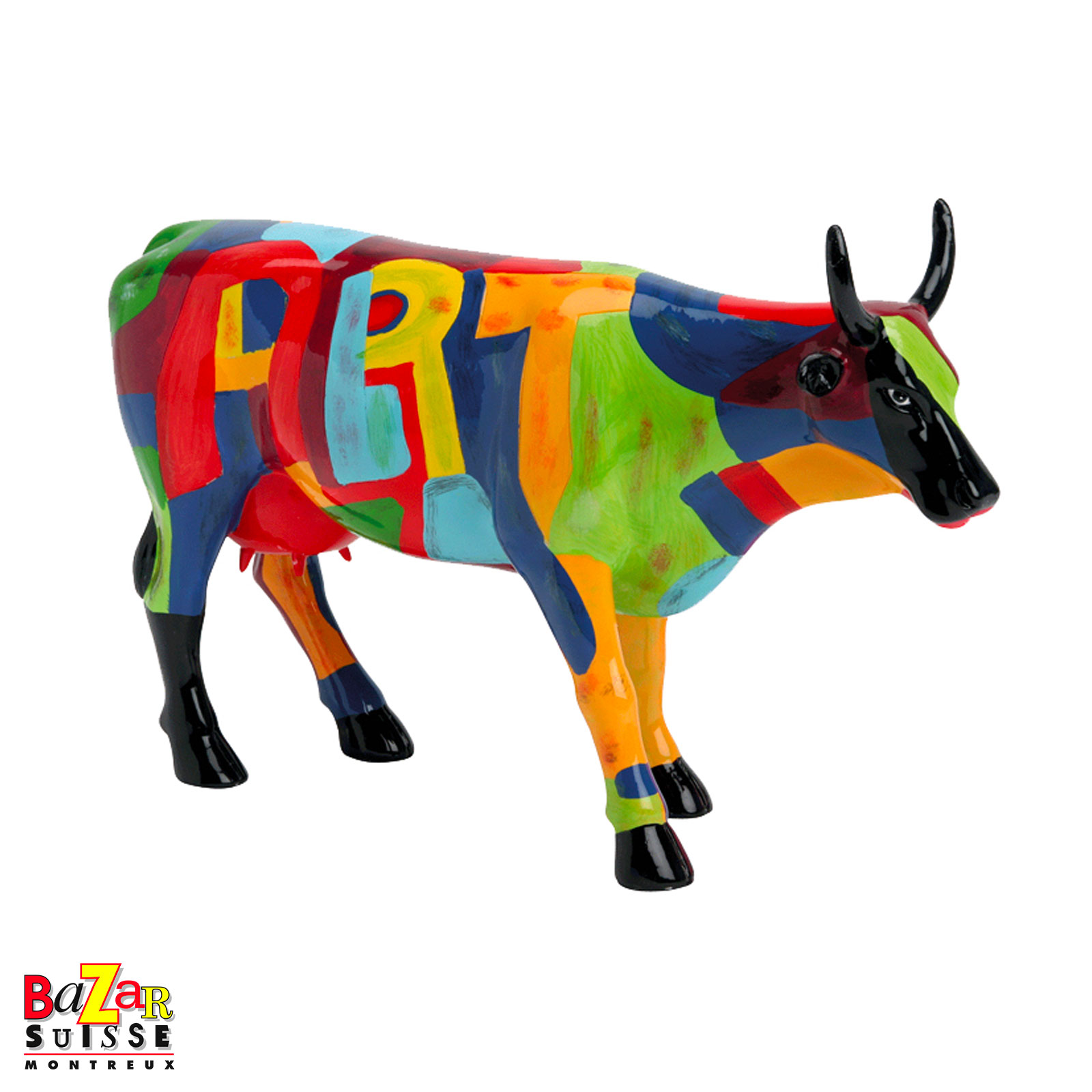 Art of America cow figurine - CowParade - 30 x 9 x 20 cm
