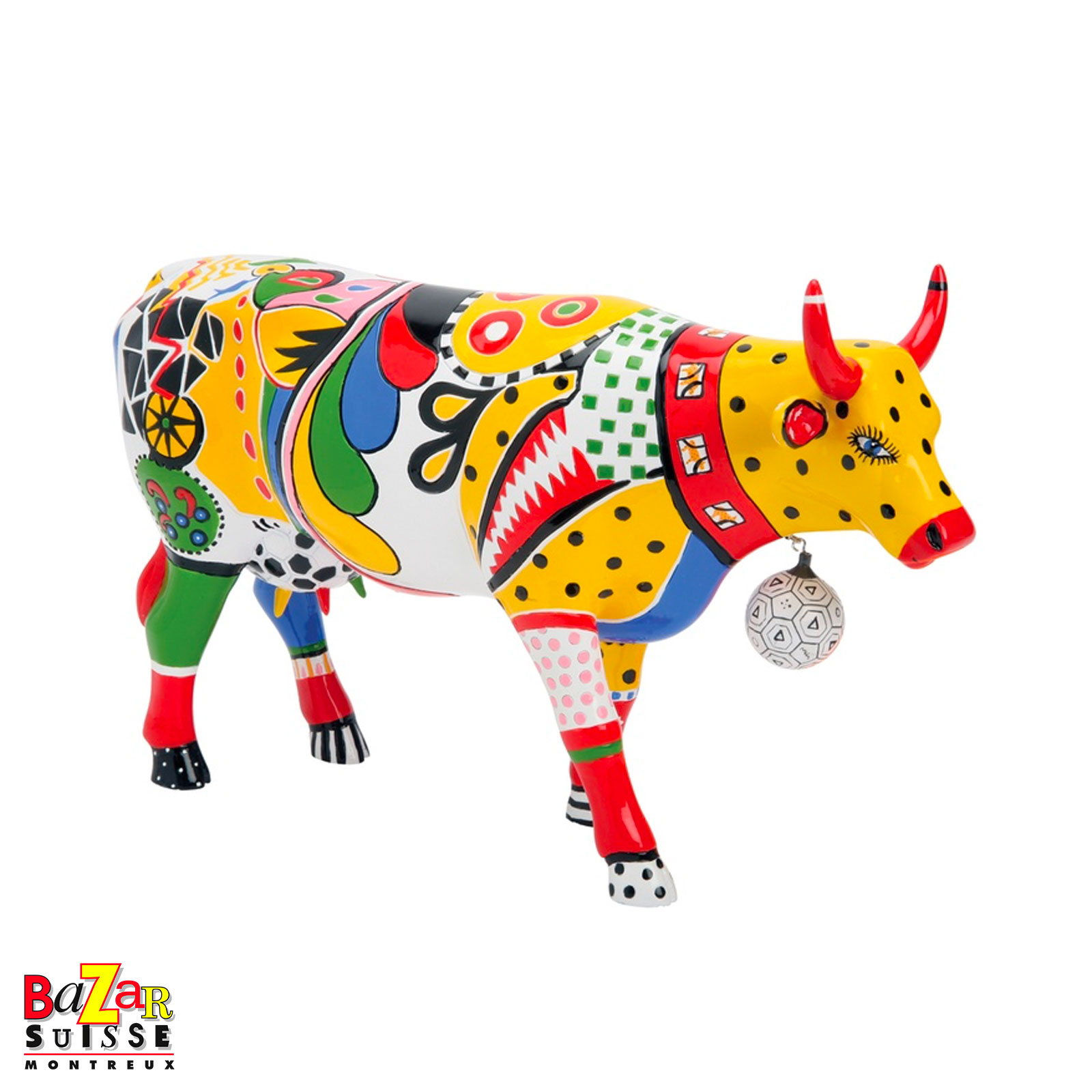CowParade Kick cow figurine - Garance