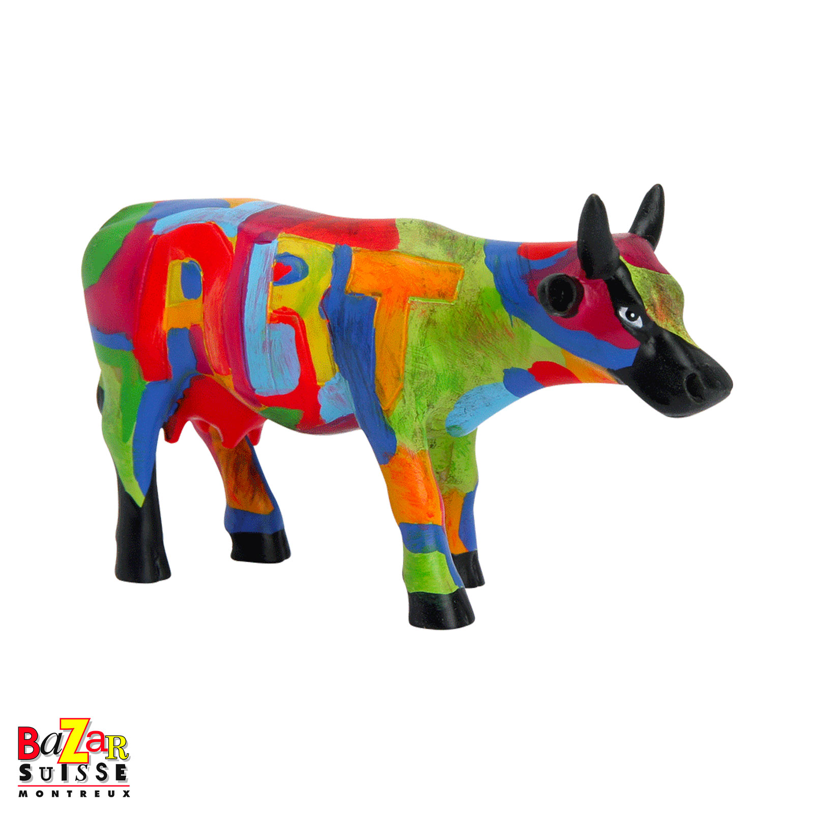 Art of America cow figurine - CowParade - 7 x 2 x 4 cm