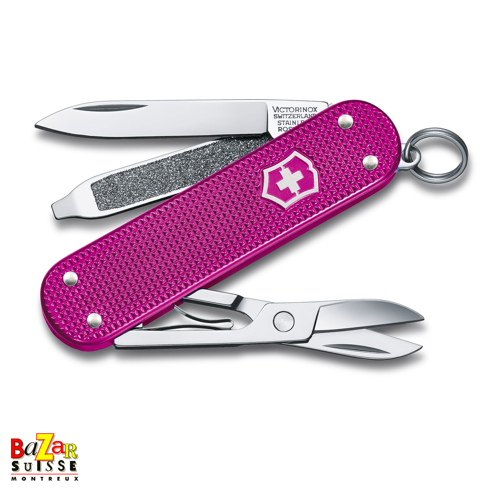 Coltellino svizzero Victorinox Classic Alox - Flamingo Party